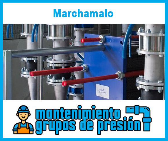 Mantenimiento grupos de presión Marchamalo