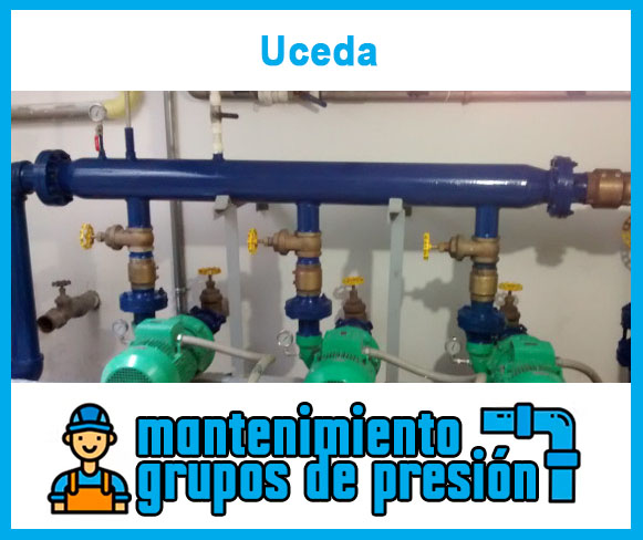 Mantenimiento grupos de presión uceda